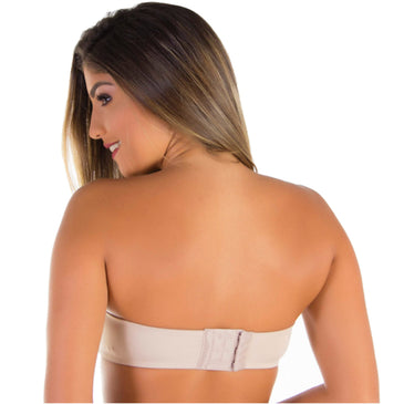 Tomara que Caia Premium Confort | 1016 Sutiã Básico Tomara que CaiaCom bojo modelo casquinha (sem enchimento)Laterais largas com hastes de sustentaçãoColchete largo com regulagem triplaTamanhosP veste o manequim 36/38M veste o...