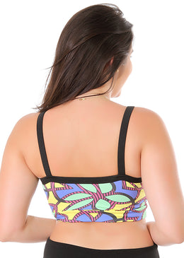 Top Poliamida Estampado Feminino Com Bojo  9373 Tamanhos P 36/38 M 38/40 G 40/42 GG 42/44Muito confortável e estilosa.Muito mais elegância no seu treino. Muito mais lucro na sua venda.Fique sempre antenada...