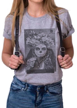 T-Shirt Joss Mescla Premium Catrina T-Shirt Joss Mescla Premium Catrina Cinza,Caimento Reto e Gola Careca.-INFORMAÇÕES: Modelo: 9037TShirtMesclaCor: CinzaComposição: 100% AlgodãoLavagem: lavar a mão ou máquina, não alvejar, não secar em tambor,...