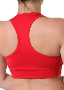Top Fitness Suplex Liso Com Forro Sem Bojo TOP FITNESS SUPLEX LISO COM FORRO SEM BOJO Modelagem super estilosa e confortável. Com forro e costas nadador.Composição 90% Poliéster e 10% Elastano