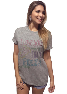 T-Shirt Arimlap Mescla More Than Pizza T-Shirt Arimlap Mescla More Than Pizza Cinza,Caimento Reto e Gola Careca.-INFORMAÇÕES: Modelo: 9015TShirtMesclaCor: CinzaComposição: 100% AlgodãoLavagem: lavar a mão ou máquina, não alvejar, não secar em...