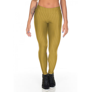 Calça Legging Fitness New Zig Dourado | 515 DESCRIÇÃO DO PRODUTO:Calça legging fitness toda em tecido new zig. Confeccionada em poliamida e elastano. Essa peça oferece um efeito texturizado para firmeza e conforto....