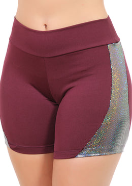 Short Fitness Feminino Brilho Suplex 9857 Short Fitness Feminino Brilho Suplex 9857 Produto Excelente para o dia-a-dia ou para prática de exercícios físicos.  Para ir na academia, aquela caminhada no parque ou...
