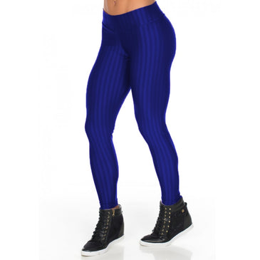 Calça Legging Fitness New Zig Azul | 515 DESCRIÇÃO DO PRODUTO:Calça legging fitness toda em tecido new zig. Confeccionada em poliamida e elastano. Essa peça oferece um efeito texturizado para firmeza e conforto....
