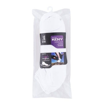 Meia Sapatilha High Performance Feminino - Kit com 3 Pares A Meia Sapatilha High Performance combina Resistência, Suavidade e tem alta capacidade de evaporação. Possui Faixa elástica e não machuca os dedos. 75% Algodão, 22% Poliamida,...