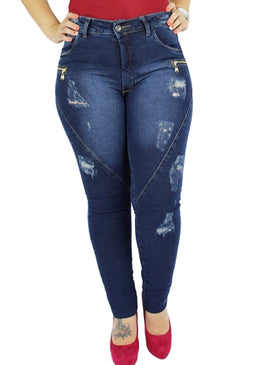 Calça Dinho´s Jeans Skinny Kris (2516) Calça: FeminiaModelo : SkinnyCintura:  AltaMarca:    Dinho´s JeansTecido:    JeansComposição: 98% Algodão   2%ElastanoModelo veste tamanho: 38Obs: Calça com Bolso Antifurto> Porta cartão de Credito e Documentos  ETC.