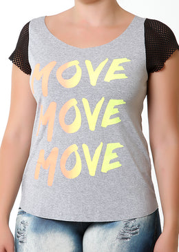 Blusa Fitness Com Manga De Tela BLUSA FITNESS COM MANGA DE TELAIdeal para o seu dia a dia. Qualidade, estilo e bom gosto.Combina com várias ocasiões.Composição:  96% viscose / 4% elastano