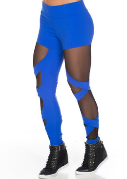 Calça Legging Fitness Lateral Cruzada Com Tule 3095 FABRICAÇÃO PRÓPRIA - PRONTA ENTREGA EXCELÊNCIA EM QUALIDADE!DESCRIÇÃO DO PRODUTO: Calça legging confeccionada em supléx de poliamida, possui detalhes com tiras cruzadas e tule nas laterais....