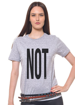 Camiseta Cinza Mescla Estampada Feminina Joss - Not3 CAMISETA CINZA MESCLA ESTAMPADA FEMININA JOSS , caimento reto e solto.- INFORMAÇÕES: Modelo: 4308 - Cor: CINZA-MESCLA - Composição: 100 % Algodão Lavagem: lavar a...