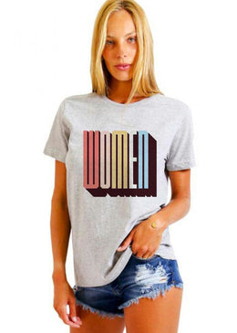 CAMISETA FEMININA BASICA ESTAMPADA JOSS  - WOMEN Camiseta Feminina Básica Jay Jay com caimento reto estampa em silk, máxima qualidade e conforto para o seu dia a dia. Composição: 100% Algodão Tipo...