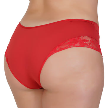 Calcinha Plus Size Com Detalhe em Renda na Lateral Sheila - Dily Modas DILY MODAS ENVIO IMEDIATO PELO FABRICANTE - ENVIAMOS AO ATACADO.COM EM ATÉ 24H. FABRICAÇÃO PRÓPRIA - PRONTA ENTREGA EXCELÊNCIA EM QUALIDADE! DESCRIÇÃO DO PRODUTO:  Tanga...