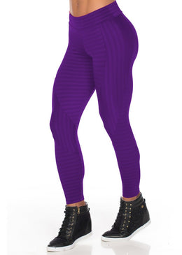 Calça Fitness Legging Recorte New Zig Roxo | 516 DESCRIÇÃO DO PRODUTO:Calça legging no estilo mais amado: FITNESS!O tecido NEW ZIG está super em alta e essa calça possui recortes nesse estilo em várias...