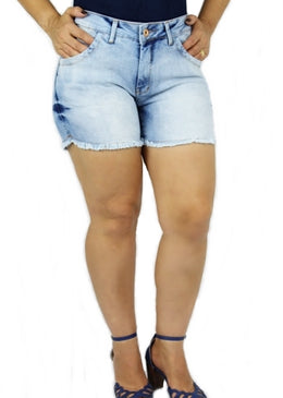 Shorts Dinho´s Jeans City Skay (2482) Moda Feminina Shorts Dinho's JeansCintura Alta 83% Algodão 15% Poliéster 2% Elastano,Bolso Antifurto :Porta cartão de credito ,Dinheiro Etc...