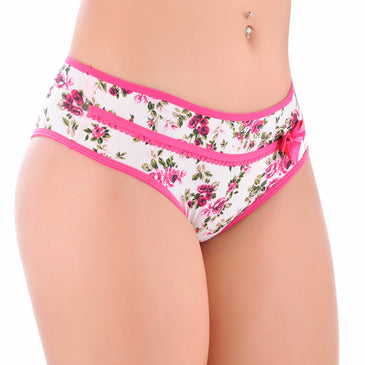 Calcinha Sabrina Calcinha confeccionada em Microfibra estampada uma combinação perfeita  muito feminina confortável e delicada para seu conforto dia a dia Calcinha com viés e estampas variadas OBS: Imagem...