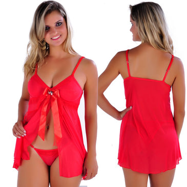 Camisola Verão Camisola VerãoÉ uma linda camisola super feminina, feita toda com transparência e a delicadeza do tule e com lindo laço entremeio de cetim com um...
