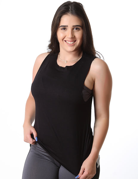 Blusa Detalhe Escrito Costas Linda 9880