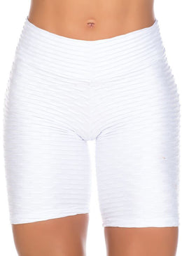 DESRIÇÃO DO PRODUTO:Short fitness cirrê alto relevo, confeccionado em poliester. Peça muito confortável que se ajusta perfeitamente ao corpo.Este short é indicada para ser usada na prática de atividades... 