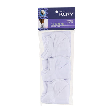 A Meia Sapatilha Malha Lisa não tem costura nos dedos e calcanhar é fabricada com Alta Tecnologia e matéria prima de qualidade.72% Algodão, 22% Poliéster,... 