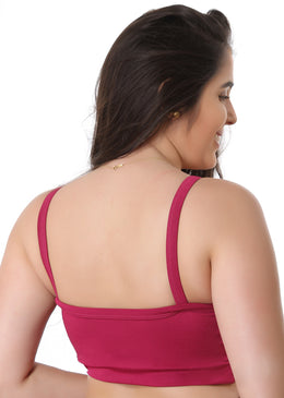 Top Fitness Feminino Lindo Detalhe Tule 9742 Produto Excelente para o dia-a-dia ou para prática de exercícios físicos.  Para ir na academia, aquela caminhada no parque... 