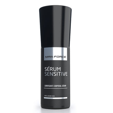 Sérum Sensitive - Man Force 50g - Desfrute de uma sensação única com o mais novo lubrificante corporal Sérum Sensitive da Man Force, com uma textura mais densa ele... 