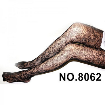 Meia calça arrastão com renda floral - DEIA THA - Meia calça arrastão com renda floral.Acessório infalível na hora da sedução.Na Sexy Art Toys você encontrará... 