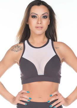 FABRICAÇÃO PRÓPRIA - PRONTA ENTREGA EXCELÊNCIA EM QUALIDADE!DESCRIÇÃO DO PRODUTO: Top Recorte em Tule, beleza, conforto e praticidade são os pontos fortes desse top que além de... 