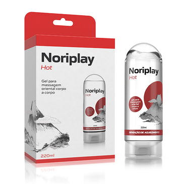 Noriplay Hot - Gel para Massagem Oriental Corpo a Corpo - 220mlLinha Noriplay - gel para massagem Nuru.Nuru é uma palavra Japonesa que significa 