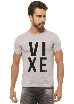 Camiseta Cinza Mescla Estampada Masculina Joss - Vixe, caimento reto e solto.- INFORMAÇÕES:   - Cor: CINZA-MESCLA - Composição: 100 % Algodão Lavagem: lavar a mão... 