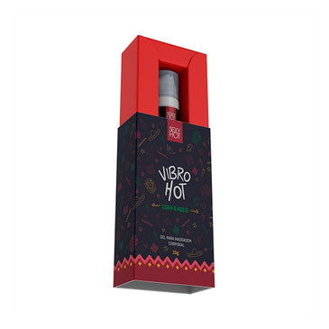 Vibro Hot - Gel para massagem corporal, vibra e aquece - 15g | Cod.: CLA328 - Exitante Que tal esquentar a sua noite? Vibro Hot é um... 