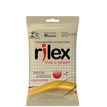 Rilex espermicida é um preservativo de látex que contém um agente contraceptivo, que garante ao casal a tranquilidade do dia seguinte. Seu lubrificante externo é misturado ao... 