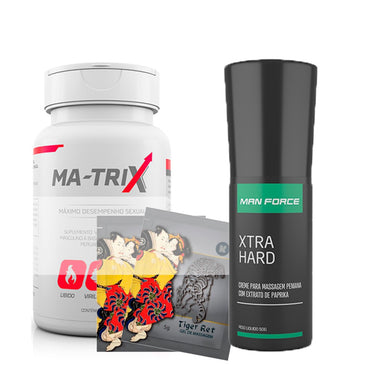 Meninos não tem mais desculpas !!!Máximo desempenho sexual!Não poderíamos esquecer os homens. O Ma-trix é Suplemento vitamínico e mineral masculino à base de Maça Peruana Trib-Mix,... 