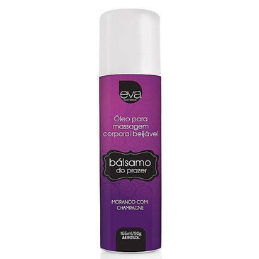 Bálsamo do Prazer - Óleo para massagem Aroma Morango com Champagne (166ml/90g)Bálsamo do Prazer muito além de perfumar e hidratar o corpo, Bálsamo do prazer é... 