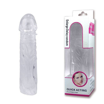 Capa Peniana Transparente com Veias Salientes e Glande Avantajada Produto:15x3,3x3,3 cm   Diâmetro: 3 cm   Penetráveis: 13 cm   Peso: 87g   Material: TPEAntes e... 