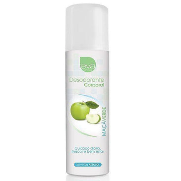 Desodorante Íntimo Corporal 166ml - Maçã Verde ou Morango DESODORANTE CORPORAL MAÇÃ FOI ESPECIALMENTE DESENVOLVIDO PARA MULHERES QUE SE PREOCUPAM COM A COMPLETA HIGIÊNE DO CORPO. SUA FÓRMULA... 