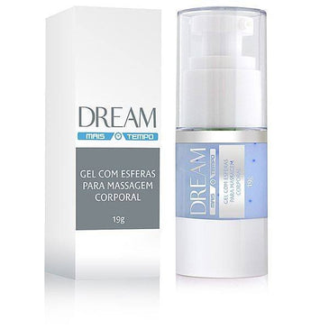 Dream Mas Tempo - Gel para massagem c/Esferas 19g.Com microcápsulas que amenizam a sensibilidade do local onde é aplicada. Uma vez aplicado sobre a parte externa... 