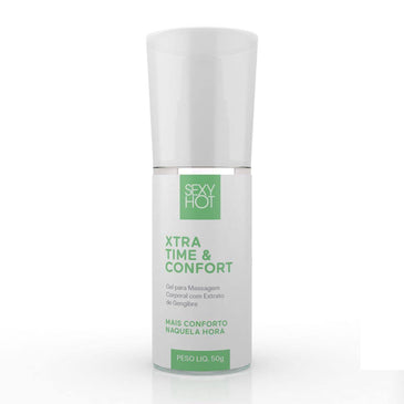 SEX HOT - XTRA TIME & CONFORT - CO341Gel para Massagem Corporal com Extrato de GengibreMais conforto naquela hora.O gel para massagem Xtra Time &... 