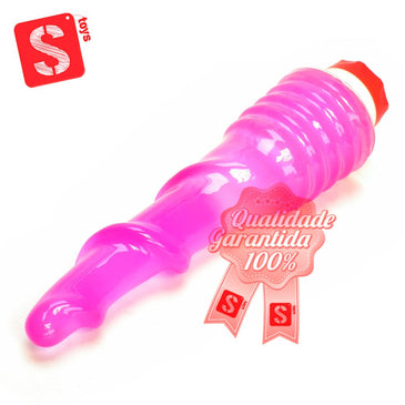 Plug - Penetração Anal ou Vaginal C/Vibro - Prazer sem Limites.. Suas clientes vão amar .. de suave textura.. Espiral e vibrações - Prazer sem limites..Inspire-se, nos... 