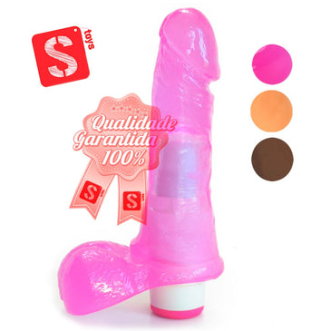 Prótese Realístico com Escroto e Vibrador Inspire-se, nos seus momentos de prazer e mais íntimos com segurança e conforto. A SEXY ARTE TOYS traz a te você o... 