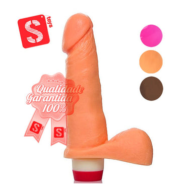 Prótese Realístico com Escroto e Vibrador Inspire-se, nos seus momentos de prazer e mais íntimos com segurança e conforto. A SEXY ARTE TOYS traz a te você o... 