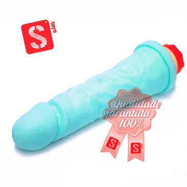 Pênis Realístico com Vibrador - Meu Baby  Suas clientes vão amar .... com cores bebe, lindas e delicadas... de suave textura..Inspire-se, nos seus momentos de prazer... 