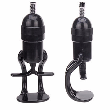 Desenvolvedor peniano Easy Up, com bomba tipo gatilho de alto desempenho. Tubo graduado de 20 cm. Para segurança, acima da bomba, possui válvula de liberação... 