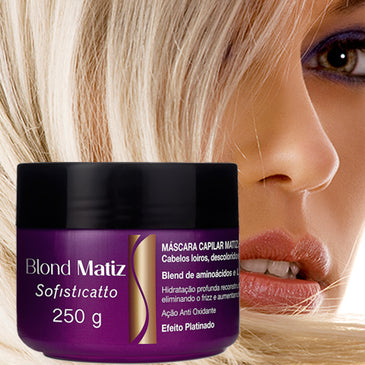 Efeito Desamarelador. LOIROS NA COR IDEAL E SUPER HIDRATADOS! Mulheres que têm cabelos que possuem mechas, luzes ou pintados, na busca de um tom loiro lindo, muitas... 