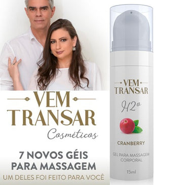 H2O - Gel Lubrificante a base d´água - Cranberry O melhor amigo de todo casal, aquele que não pode faltar de forma alguma na cabeceira da... 
