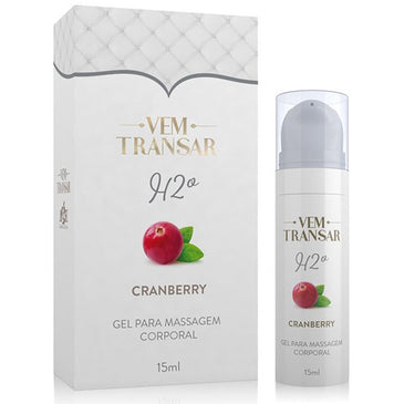 H2O - Gel Lubrificante a base d´água - Cranberry O melhor amigo de todo casal, aquele que não pode faltar de forma alguma na cabeceira da... 