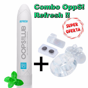 O Oops!Lub Refresh é o mais novo lançamento de lubrificantes da Sexy Hot. Sua nova fórmula trás uma sensação de prazer e refrescância, deixando o clima ainda... 
