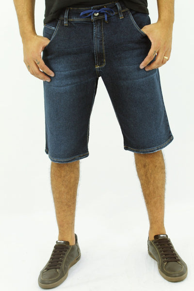 Bermuda Yunes Jeans Cordão Azul Masculina