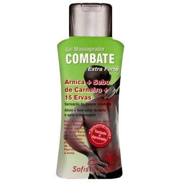 GEL MASSAGEADOR EXTRA FORTE ARNICA+SEBO DE CARNEIRO 15 ERVAS * SENSAÇÃO DE FRESCOR E RELAXAMENTO * ALIVIO E BEM ESTA PARA PERNAS CANSADAS * ALTA CONCENTRAÇÃO DE ATIVOS *... 