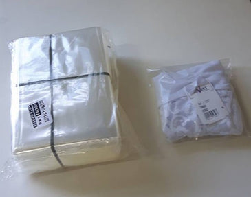 1 kg de sacolinhas transparentes e brilhosas (PP) em polipropileno de tamanho 11x15 0,07mm - Ideais para embalagem de peças pequenas como calcinhas, etc. 