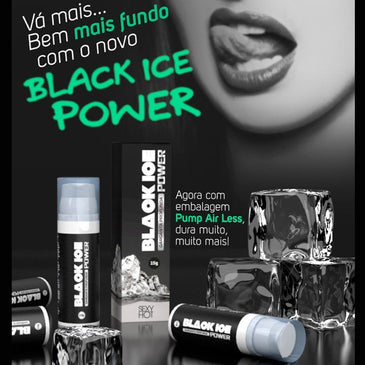 Black ICE Power  Black Ice Power - Garganta profunda uniu pela primeira vez duas funções incríveis, perfeitas para um sexo oral inesquecível:A refrescância de uma bala... 