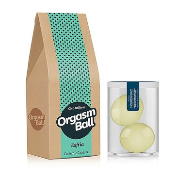ORGASM BALL - ESFRIaorgasm Ball Esfria - Deixa uma sensação muito refrescante, que é repassada para os órgãos genitais.ela traz uma sensação exclusiva e surpreendente!Utilize uma... 